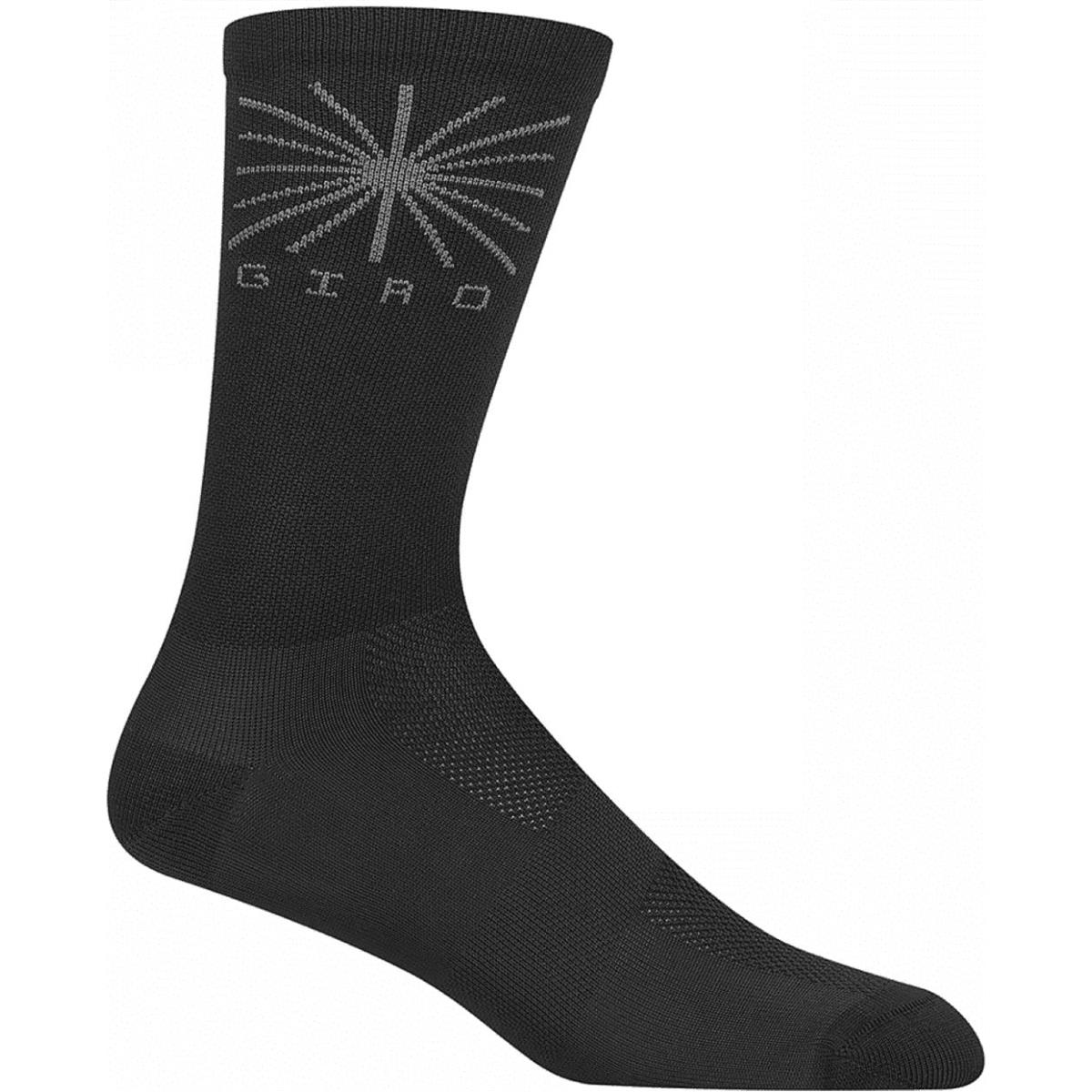 0768686495588 - Sportliche Comp Racer High Rise Socken Schwarz - Größe 36-39 Komfort und Stil