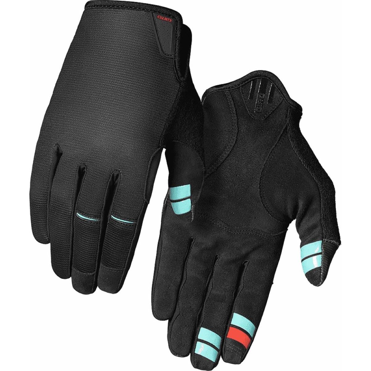 0768686496783 - DND 2022 Lange Handschuhe Schwarz Blau XL Sommer für Radfahren