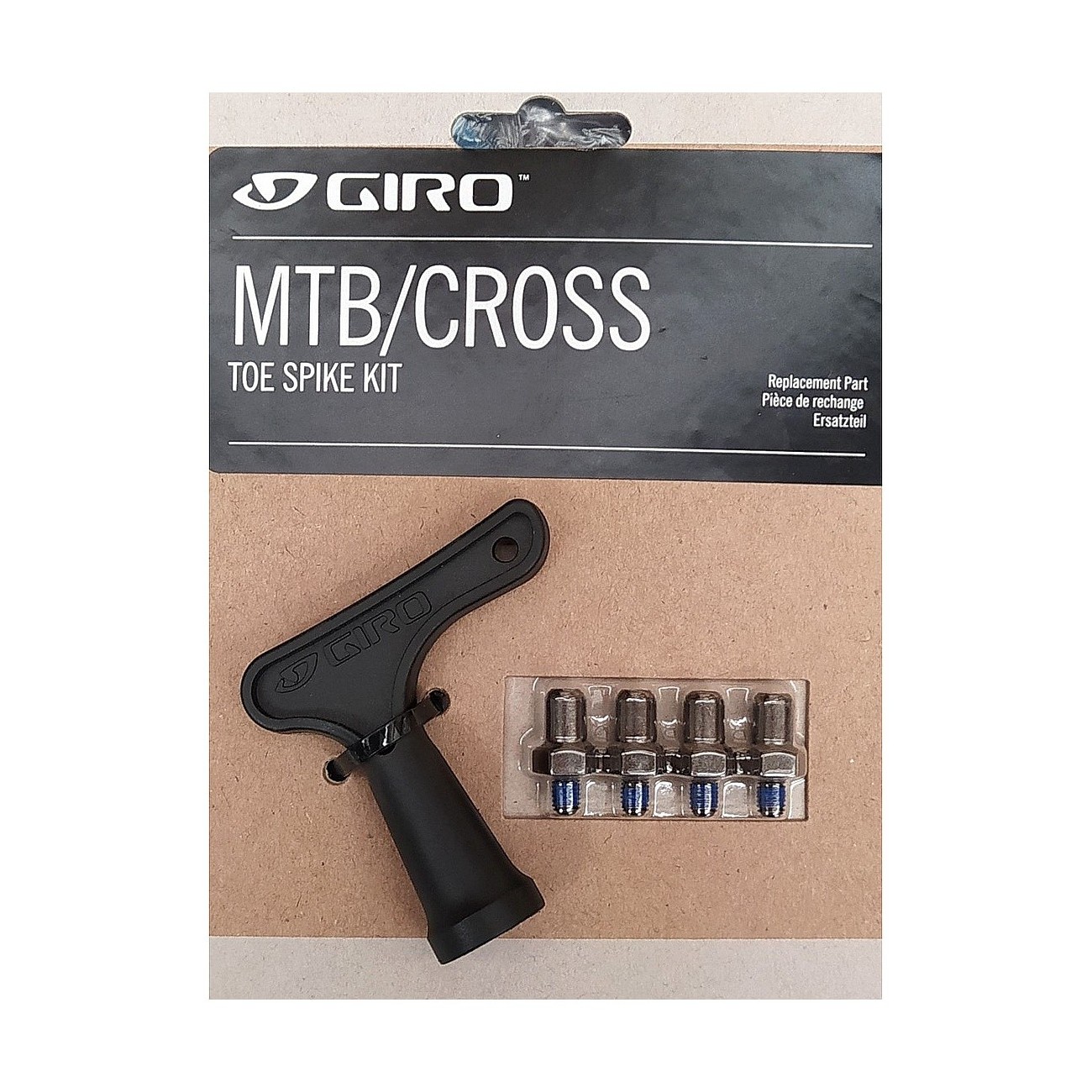 0768686590078 - MTB Schuh Stollen Kit Schwarz Optimaler Grip 0768686590078 - MTB Schuh Stollen Kit Schwarz Optimaler Grip