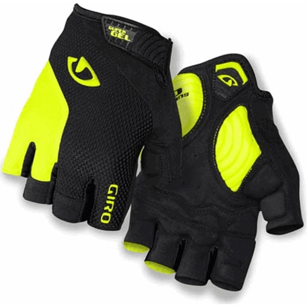 0768686597206 - Sommer Kurzhandschuhe Straßen Dure SG Schwarz Neon Gelb XXL mit TechnoGel