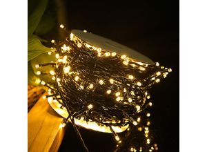 0768998205455 - UISEBRT 30m 300 LED Lichterkette Außen Innen Dekoration für Weihnachten Ostern Halloween Hochzeit Party mit 8 Leuchtmodi Wasserdicht IP44 (30m