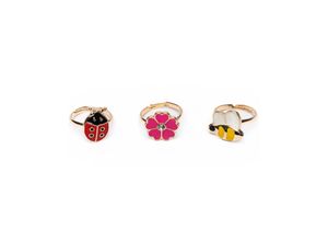 0771877845260 - Ring LADY BUG GARDEN 3er Pack