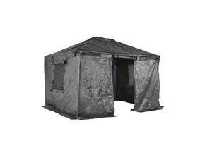 0772830166514 - Pavillon-Schutzhülle SOJAG grau B367cm H307cm L487cm Polyester Planen für Pavillon 12x16