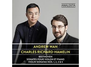 0774204879525 - Violinsonaten 123 & 5 - Andrew Wan Charles Richard-Hamelin (CD)