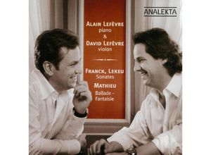 0774204928223 - Sonaten Für Violine Und Klavier - David Lefèvre & Alain (CD)