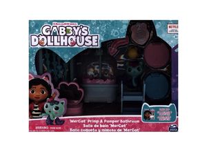 0778988374108 - Gabby*s Dollhouse Spielfigur Gabbys Dollhouse Deluxe Room Badezimmer