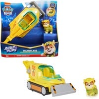 0778988446737 - Paw Patrol Aqua Pups - Basis Fahrzeug im Hammerhai-Design mit Rubble-Welpenfigur Spielfahrzeug 0778988446737 - Paw Patrol Aqua Pups - Basis Fahrzeug im Hammerhai-Design mit Rubble-Welpenfigur Spielfahrzeug