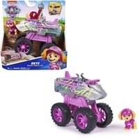 0778988452837 - Paw Patrol Rescue Wheels - Skyes Flug-Monstertruck mit Verwandlung in Jet-Modus und Skye Hundefigur Spielfahrzeug