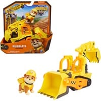 0778988456484 - Rubble & Crew - Planierraupen-Baufahrzeug mit Rubble-Figur Spielfahrzeug