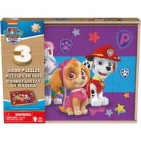 0778988461037 - CGI Paw Patrol Holzpuzzle 3er Set