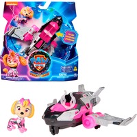 0778988486450 - Paw Patrol Mighty Kinofilm - Basis Fahrzeug von Skye mit Welpenfigur Spielfahrzeug