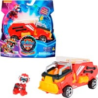 0778988486481 - Paw Patrol Mighty Kinofilm - Basis Fahrzeug von Marshall mit Welpenfigur Spielfahrzeug