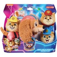 0778988492338 - PAW Patrol Der Mighty Kinofilm - Liberty und 3 Junior Patroller Kuscheltier