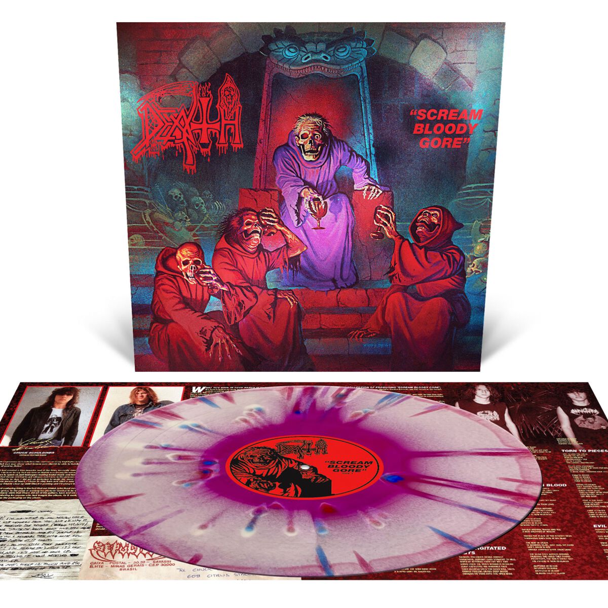 0781676519910 - Scream Bloody Gore LP multicolor