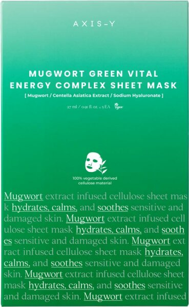 0781930709774 - Green Vital Energy Complex Mask Pack - 5er Set 135 ml