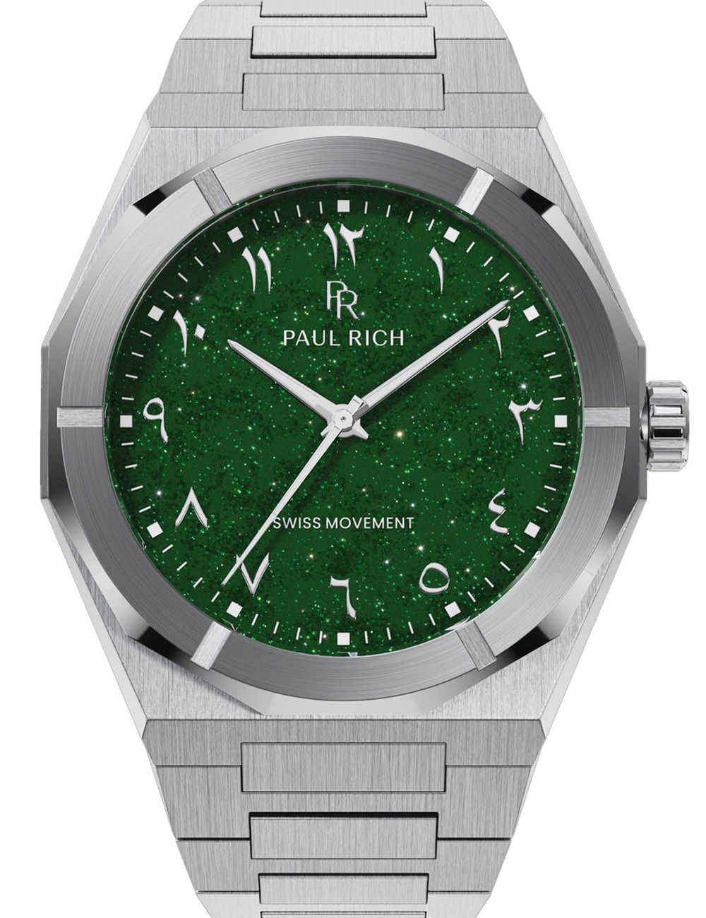 0783385626989 - PR-45253 Herrenuhr Star Dust II Emerald Mirage 43mm 5ATM