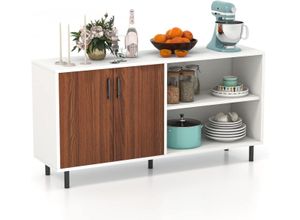 0783501269168 - Sideboard mit Schrank und 2 offenen Fächern