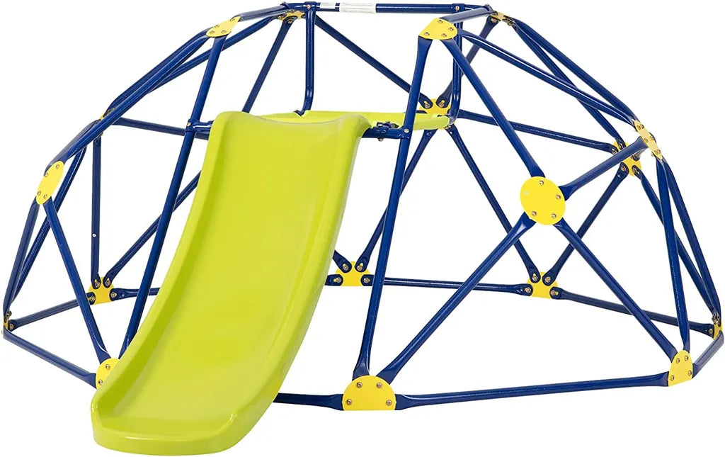 0783501269205 - Kletterkuppel mit Rutsche - 180 kg Outdoor- und Indoor-Spielplatz - 2415 x 183 x 915 cm