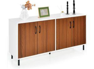 0783501270652 - Sideboard 148 x 40 x 755cm Kommode mit 4 Türen