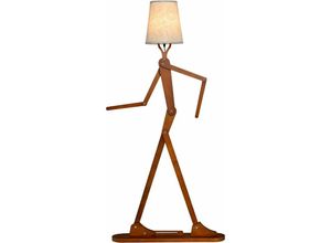 0783501314172 - Goplus - 160cm Stehlampe Humanoid Stehleuchte mit verstellbaren Gelenken Standleuchte mit Fußschalter E27 Stehlampe für Wohnzimmer & Schlafzimmer