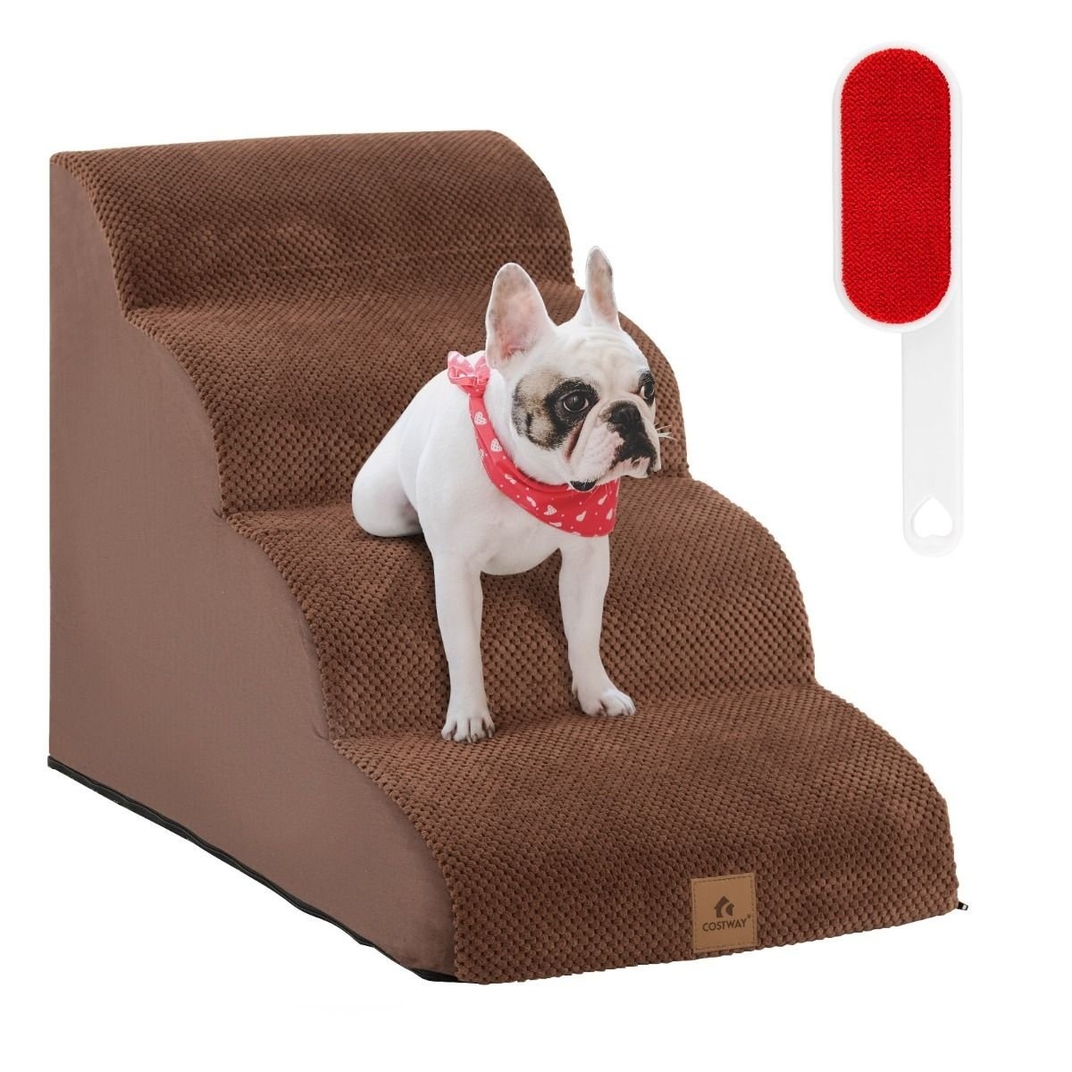 0783501391258 - Hundetreppe - Moosgummi - Max 30 kg - 72 x 41 x 51 cm