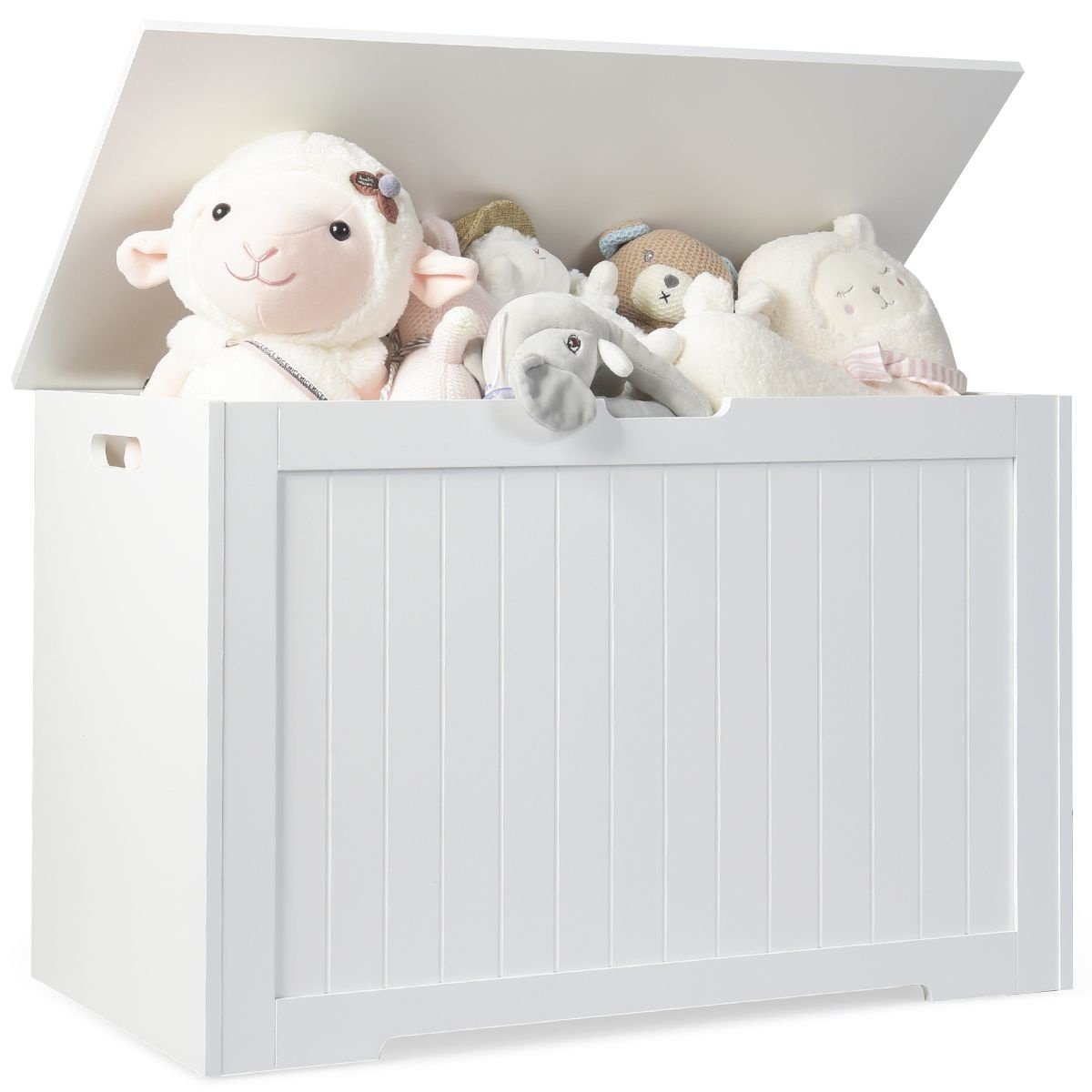 0783501394174 - Toy Chest - 113L - Holz - 76 x 41 x 48 cm - Weiß