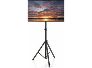 0783501420767 - Tv Ständer tv Standfuß höhenverstellbar tv Stand für 21–47 Zoll Plasma LCD LED Fernseher & Flach bis zu 35kg tv Bodenständer Fernsehständer tragbar