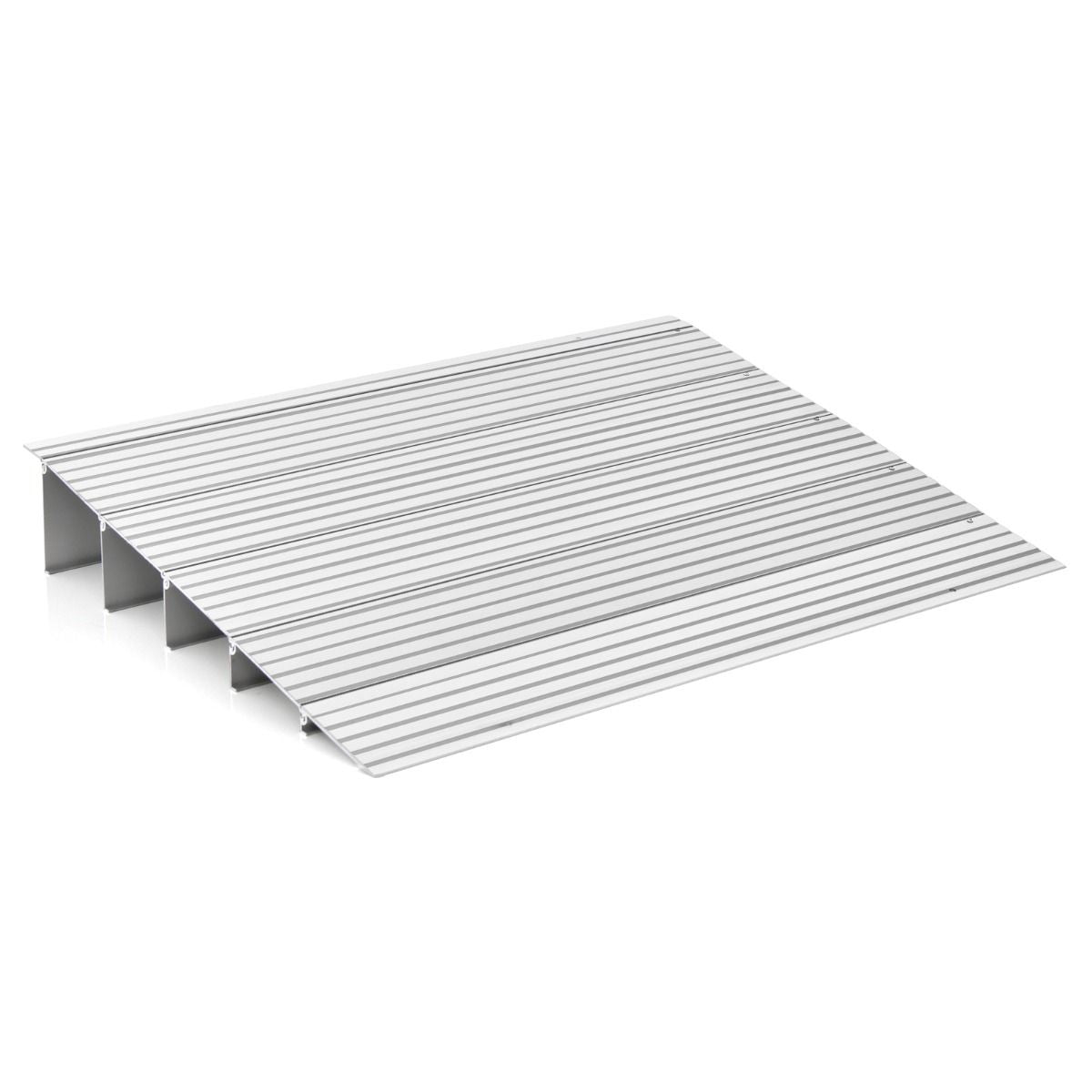 0783501425687 - Schwellenrampe - Höhenverstellbar - Stabiler Aluminiumrahmen - Rutschfeste Oberfläche - Belastbarkeit 317 kg