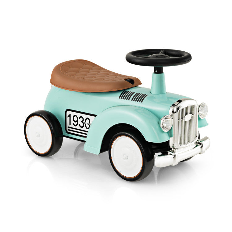 0783501428213 - Toy Car - Sichere Lenkung - PP - Max 25Kg - 58 x 27 x 34 cm - Grün