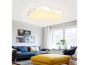 0784035923502 - Uisebrt - led Deckenleuchte Wolken Deckenlampe Kinderzimmer 48W Ultradünne Dimmbar Kreative Wolkenlampe mit Fernbedienung für Babyzimmer Schlafzimmer