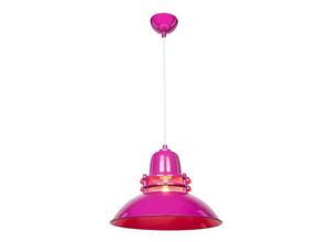 0784196613526 - Toscohome - Fuchsia Pendelleuchte im industriellen Stil - Tibet ASZ0872