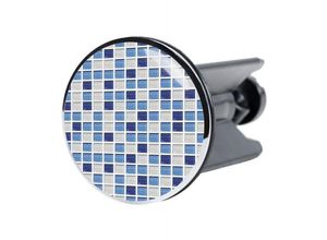 0784672236294 - Waschbeckenstöpsel Mosaik Blau