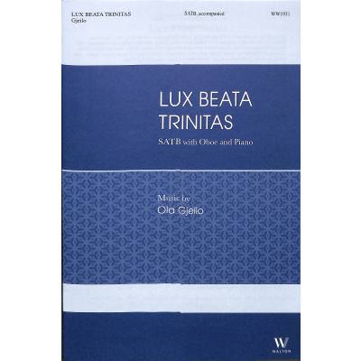 0785147038269 - Lux beata trinitas