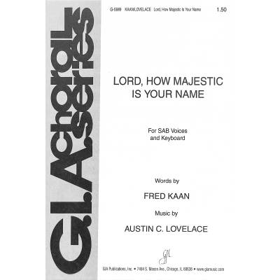 0785147598909 - Lord how majestic is your name