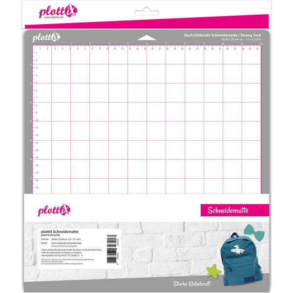 0785983347013 - Schneidematte für Schneideplotter stark klebend 305 x 305 mm 0785983347013 plottiX