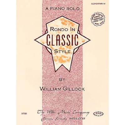 0786324117524 - Rondo in classic style