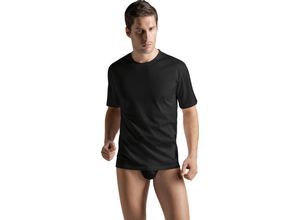 0786337056926 - HANRO T-Shirt Casual uni für Herren schwarz L