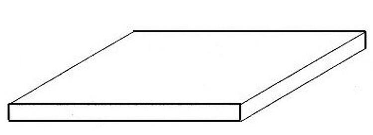 0787026099040 - Gelbe Polystyrolplatten 2 Stück 025x1524x3048 mm