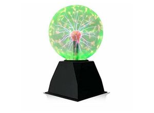 0788285606291 - Plasma Ball Plasma Ball Licht 5 Zoll berührungsempfindliche Plasma Ball Lampe für Partys Home Schlafzimmer Dekorationen und Geschenke 220 V grünes