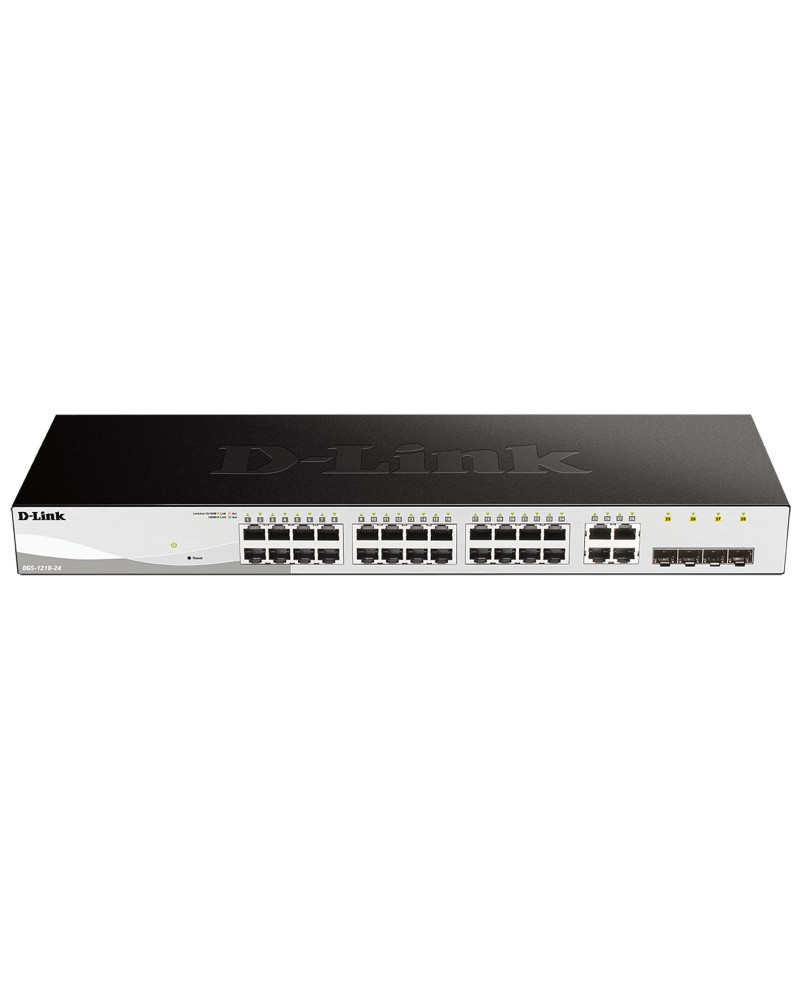 0790069332302 - Dlink - D-Link DGS-1210-24 24-Port Layer2 Smart Managed Gigabit Switch (DGS-1210-24)