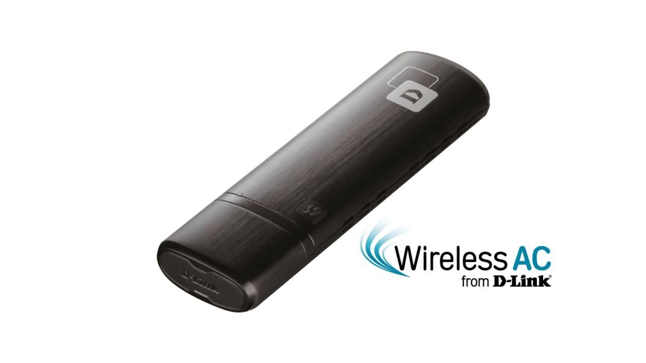 0790069382239 - Dlink - D-Link DWA-182 Wireless ac USB-Stick 867MBit ret (DWA-182)