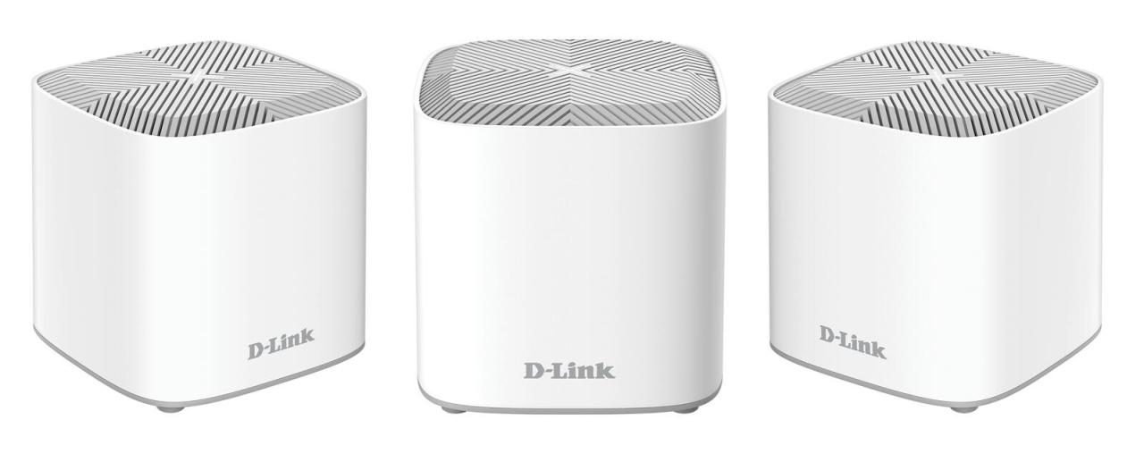 0790069460180 - D-Link Covr Whole Home COVR-X1863 - WLAN-System - 80211a b g n ac ax - Desktop