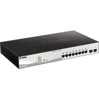 0790069467714 - D-Link DGS 1210-10MP - Switch - L2+ - Smart - 8 x 10 100 1000 (PoE+) + 2 x Gigabit SFP - Desktop an Rack montierbar