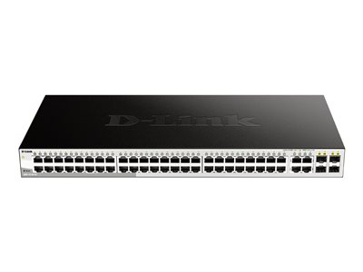 0790069467790 - D-Link DGS 1210-52 - Switch - 48 x 10 100 1000 + 4 x Gigabit SFP - Desktop an Rack montierbar - AC 100 230 V