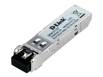 0790069471704 - D-Link DEM 311GT - SFP (Mini-GBIC)-Transceiver-Modul - 1GbE - 1000Base-SX - LC Multi-Mode - bis zu 550 m