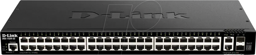 0790069472039 - D-LINK G152052 - Switch 52-Port Gigabit Ethernet SFP+