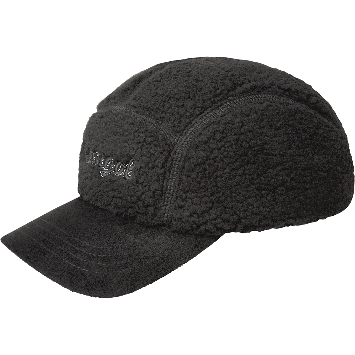 0792179816178 - 5-Panel-Cap Script Faux Sherpa