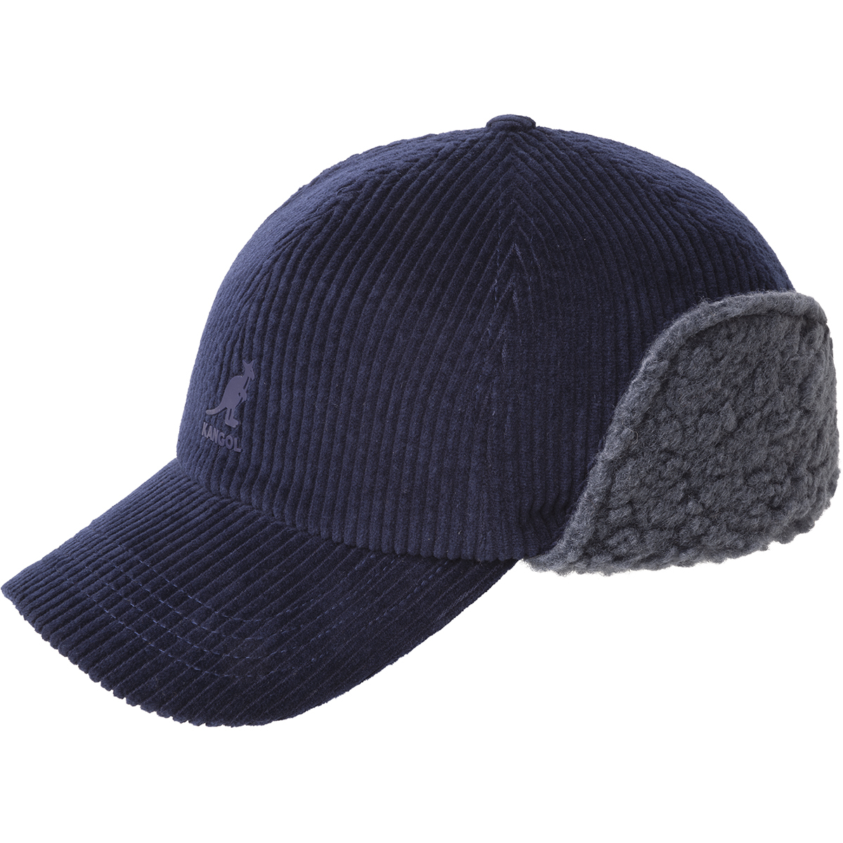 0792179816895 - Baumwoll-Basketball-Cap mit Ohrenklappen Kangol