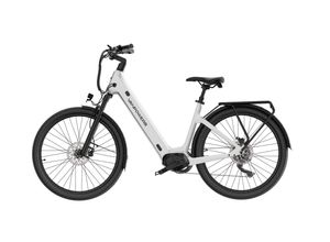 0792649780022 - Vanpowers Urban Glide Ultra E-Bike Perlweiß Größe S Tiefeinsteiger 110 km Reichweite & 25 km h Fahr