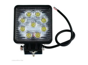 0793579950578 - 27W Quadratisches Led Arbeitslicht 9 Led 3W Tiefe Auto Boot